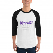 3/4 sleeve raglan shirt - Momvocate!